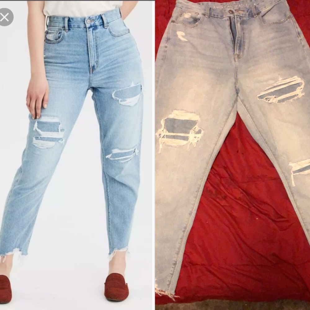 American Eagle Curvy Mon Jeans